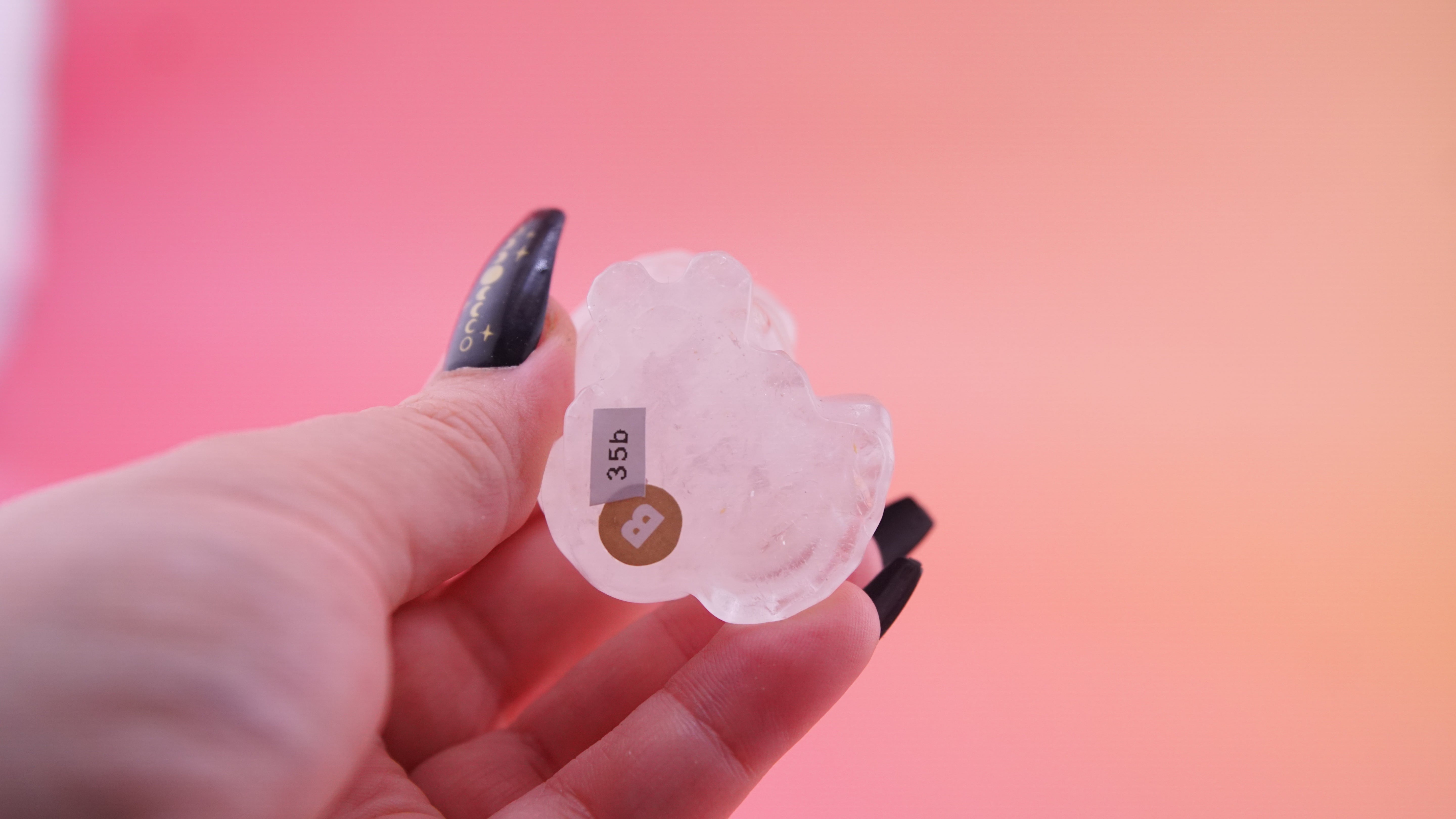 Demon Hunter Fandom Carving | Tiger Carving | Clear Quartz