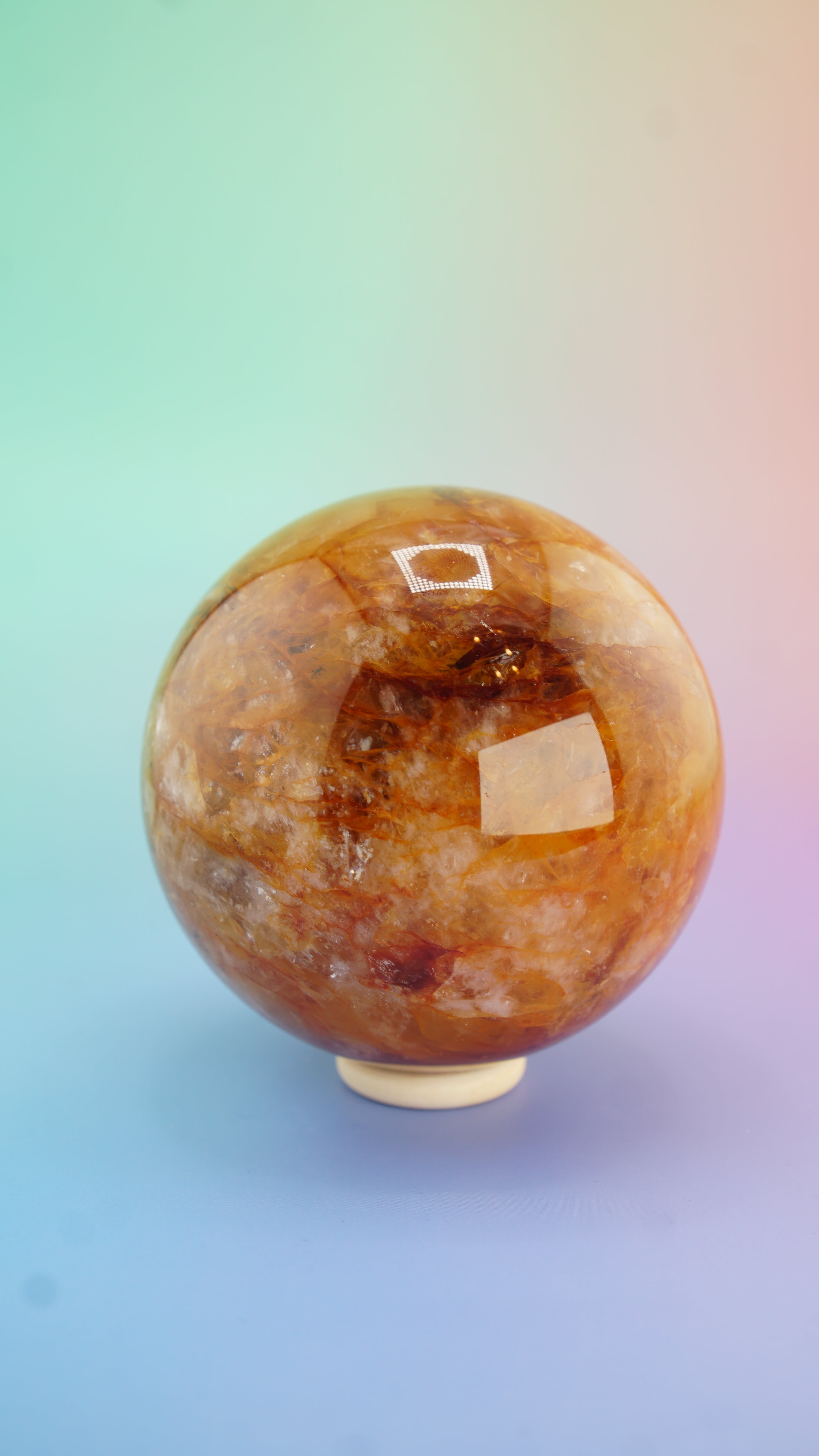 Golden Healer Sphere | Stone Carving | Pick Your Favorite