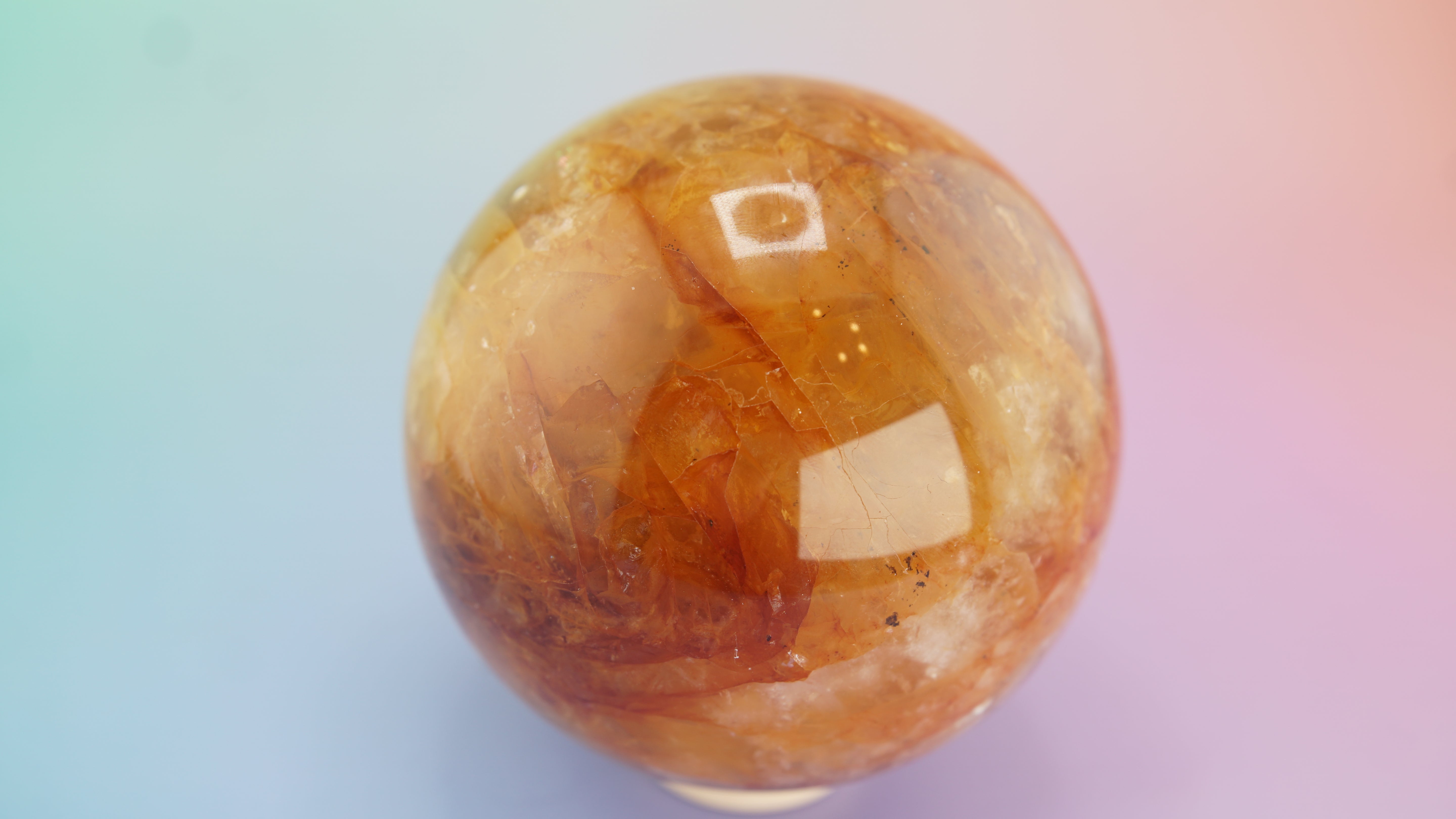 Golden Healer Sphere | Stone Carving | Pick Your Favorite