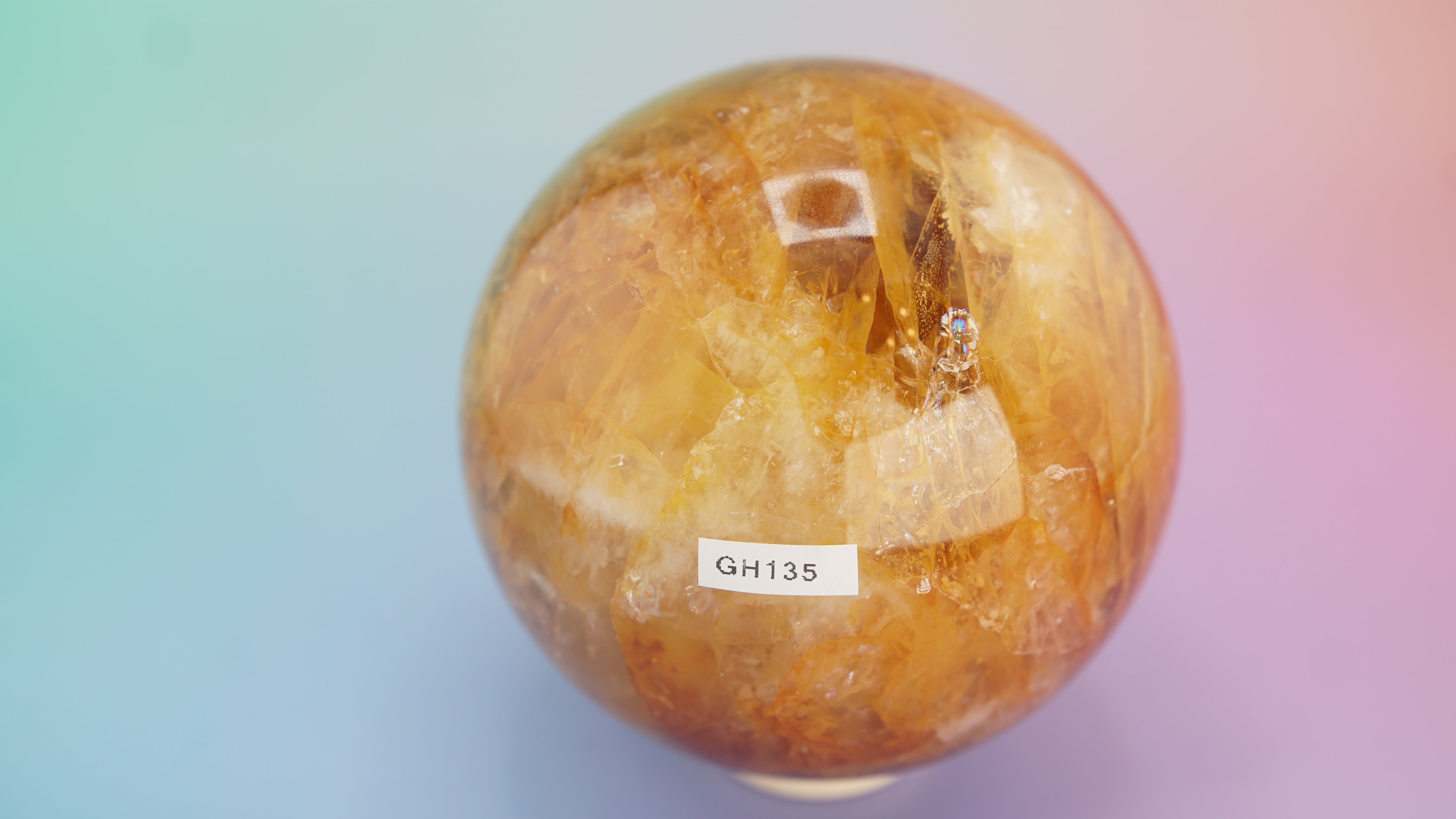 Golden Healer Sphere | Stone Carving | Pick Your Favorite