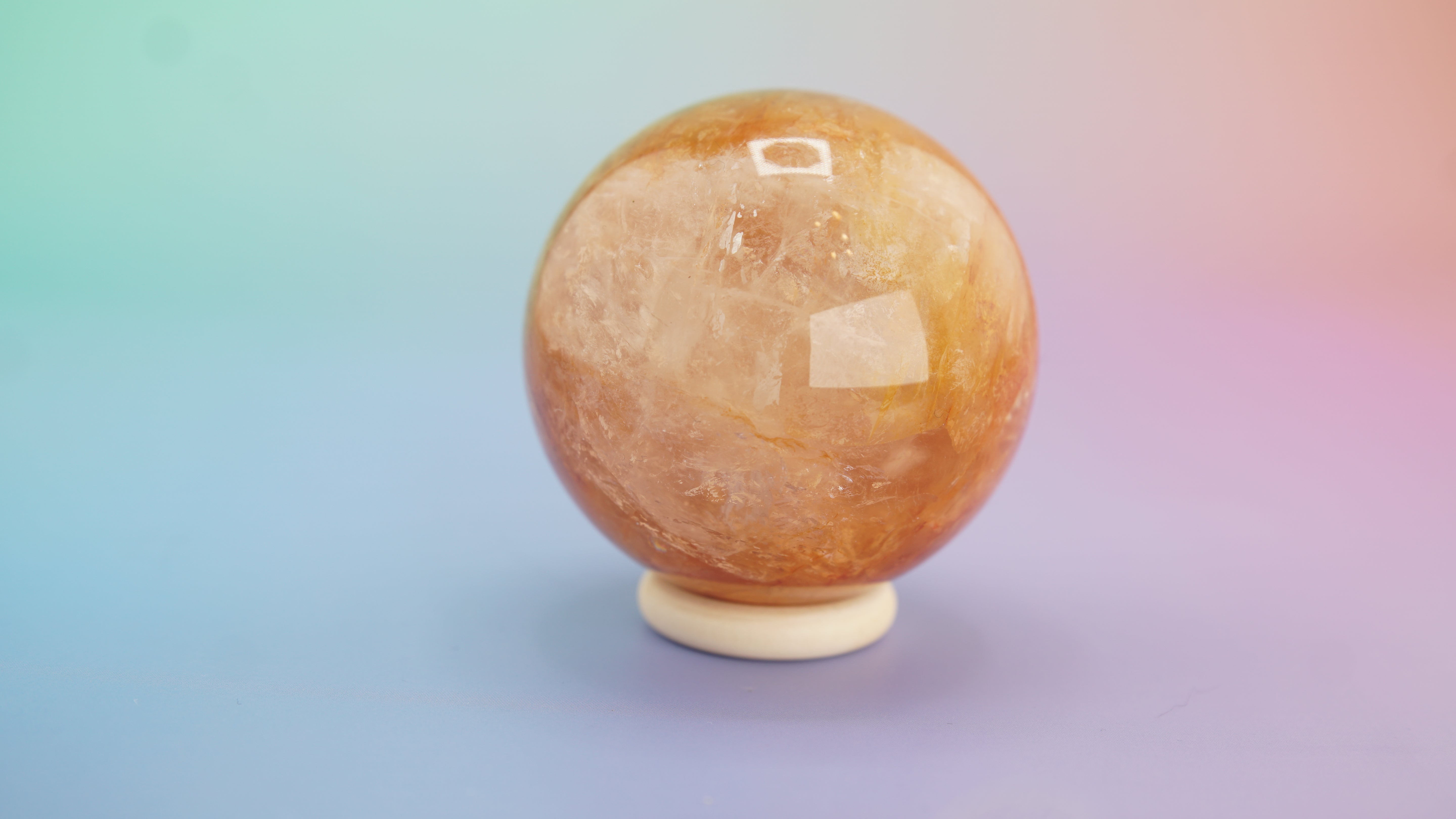 Golden Healer Sphere | Stone Carving | Pick Your Favorite
