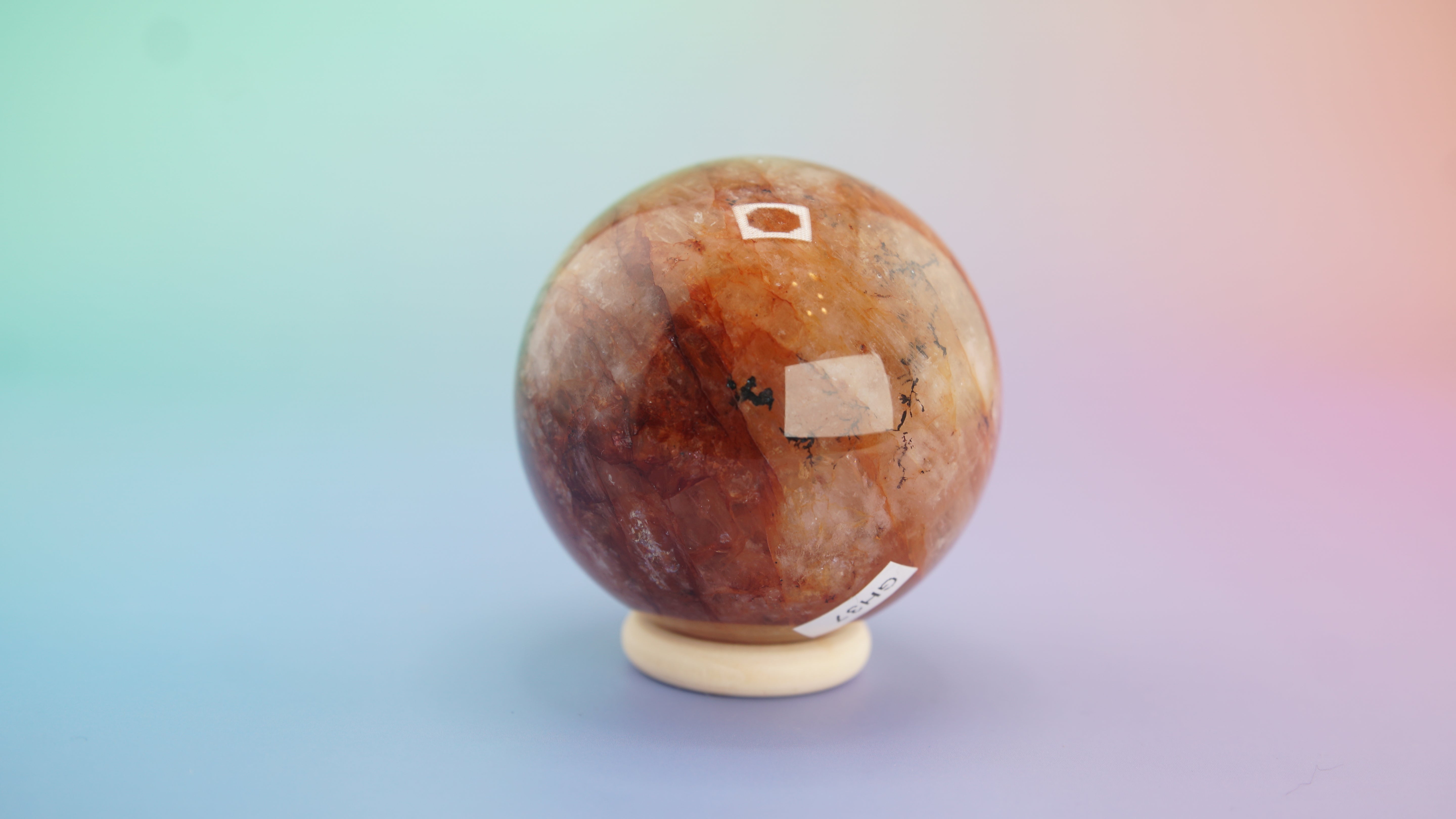 Fire Quartz Sphere | Stone Carving | Pick Your Favorite