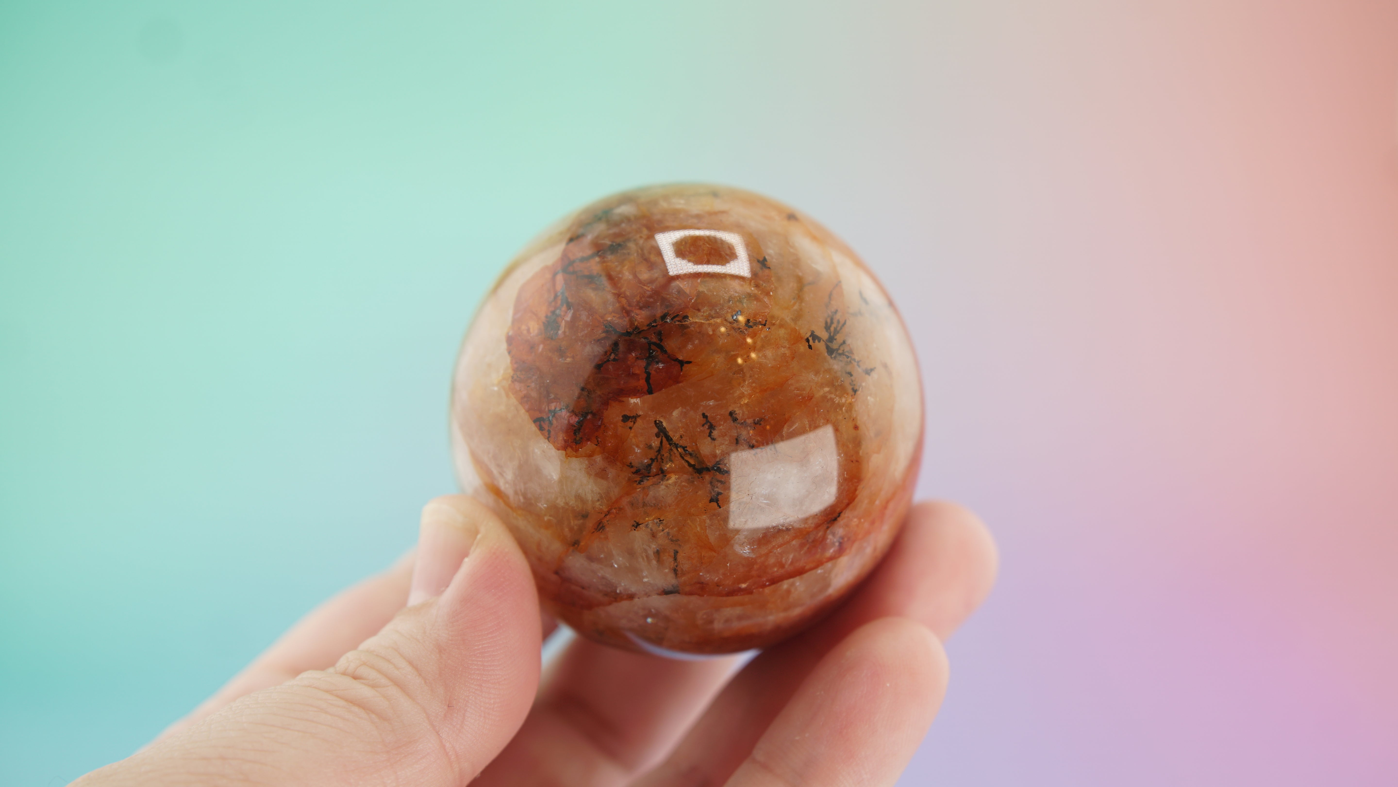 Fire Quartz Sphere | Stone Carving | Pick Your Favorite