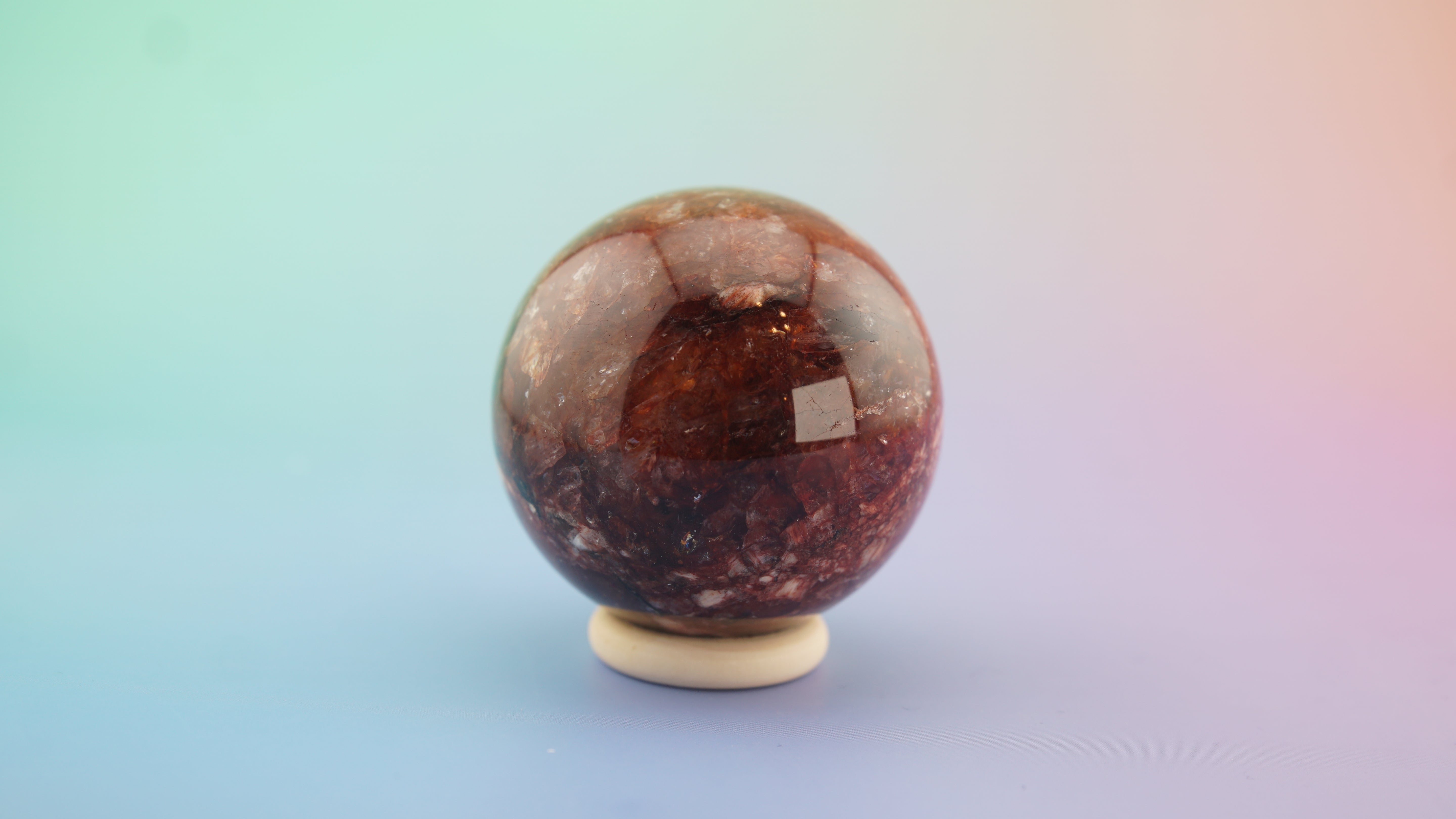 Fire Quartz Sphere | Stone Carving | Pick Your Favorite