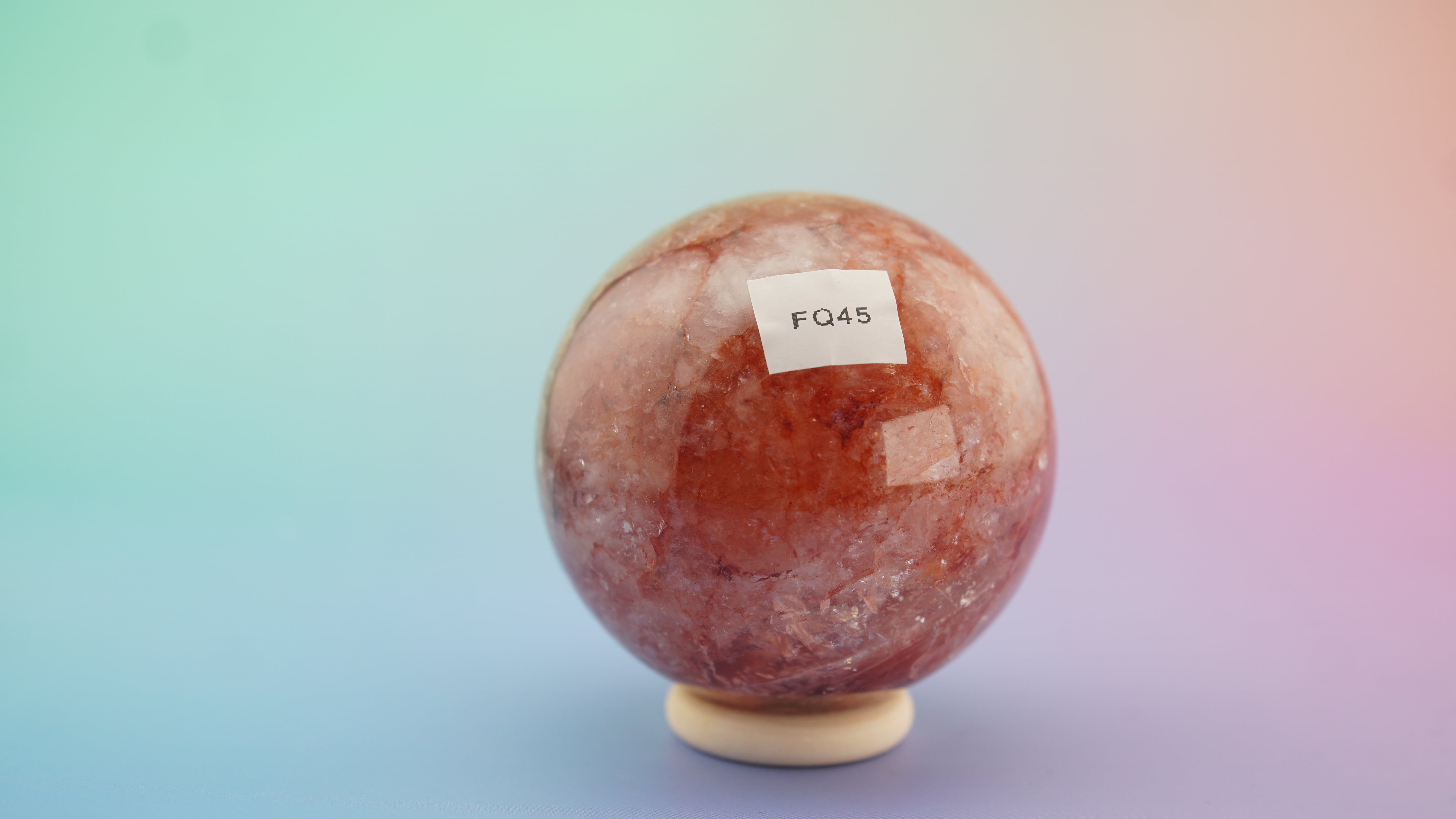 Fire Quartz Sphere | Stone Carving | Pick Your Favorite