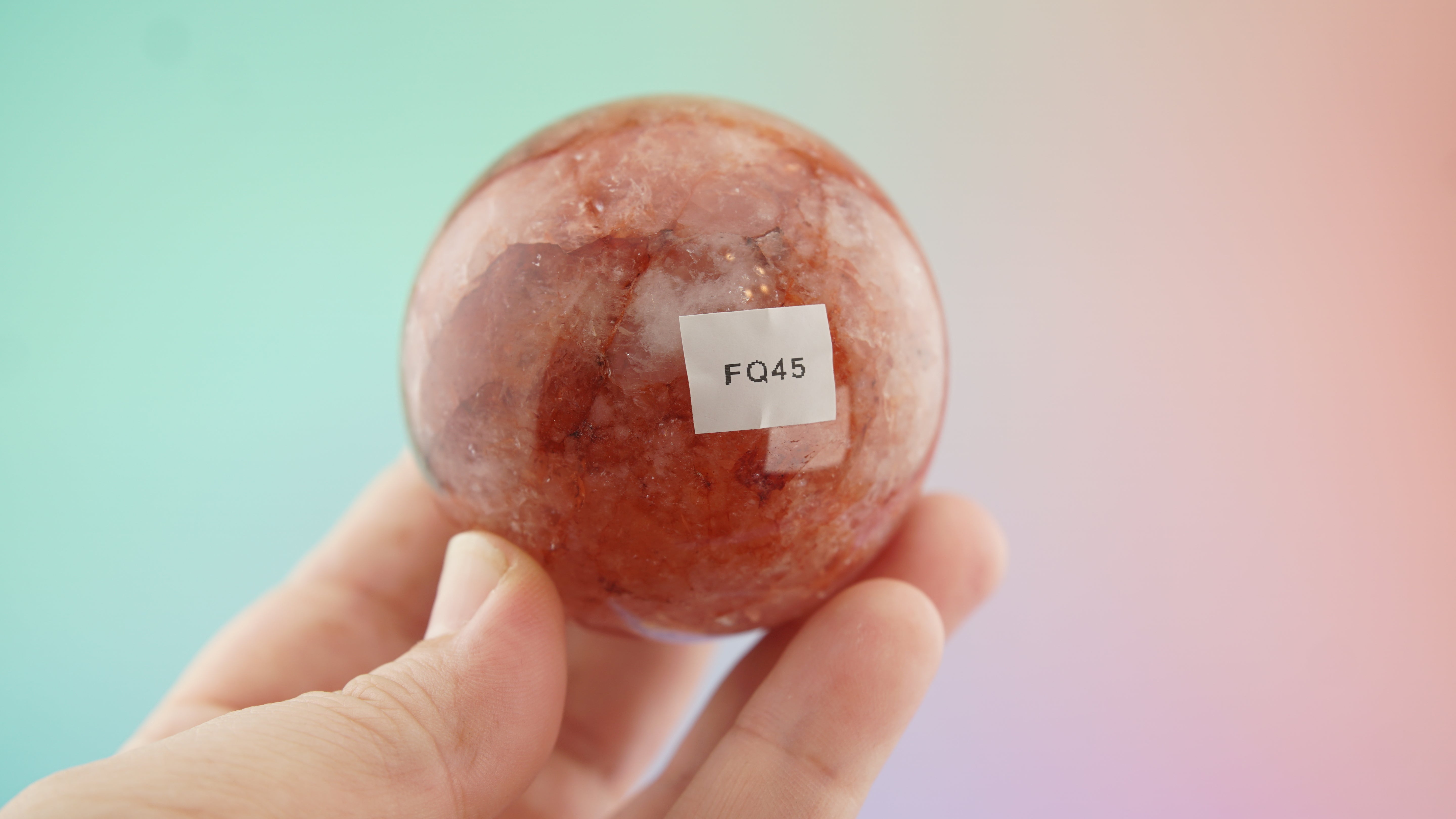 Fire Quartz Sphere | Stone Carving | Pick Your Favorite