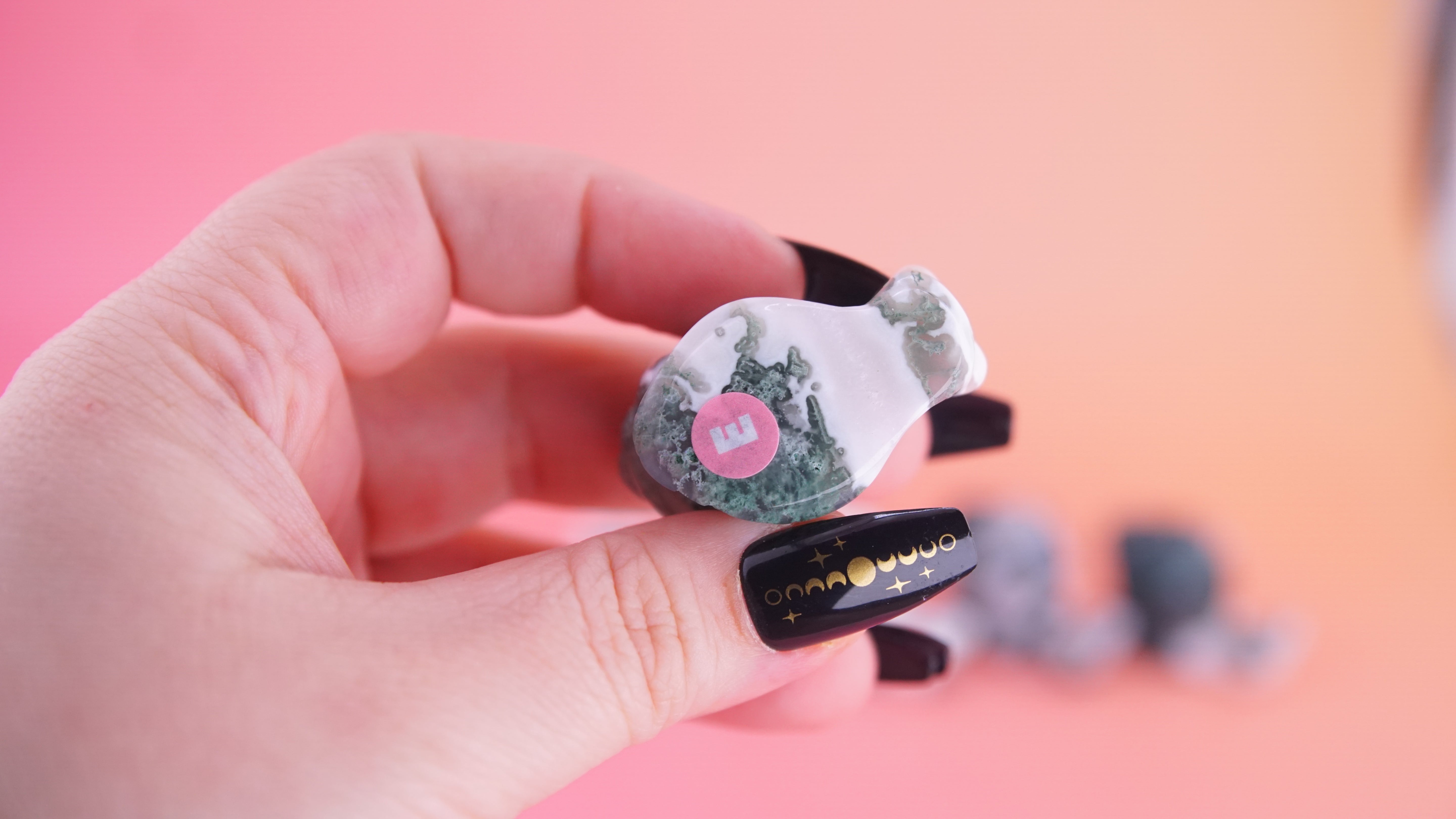 Moss Agate Mini Snail Carving | Pick Your Favorite