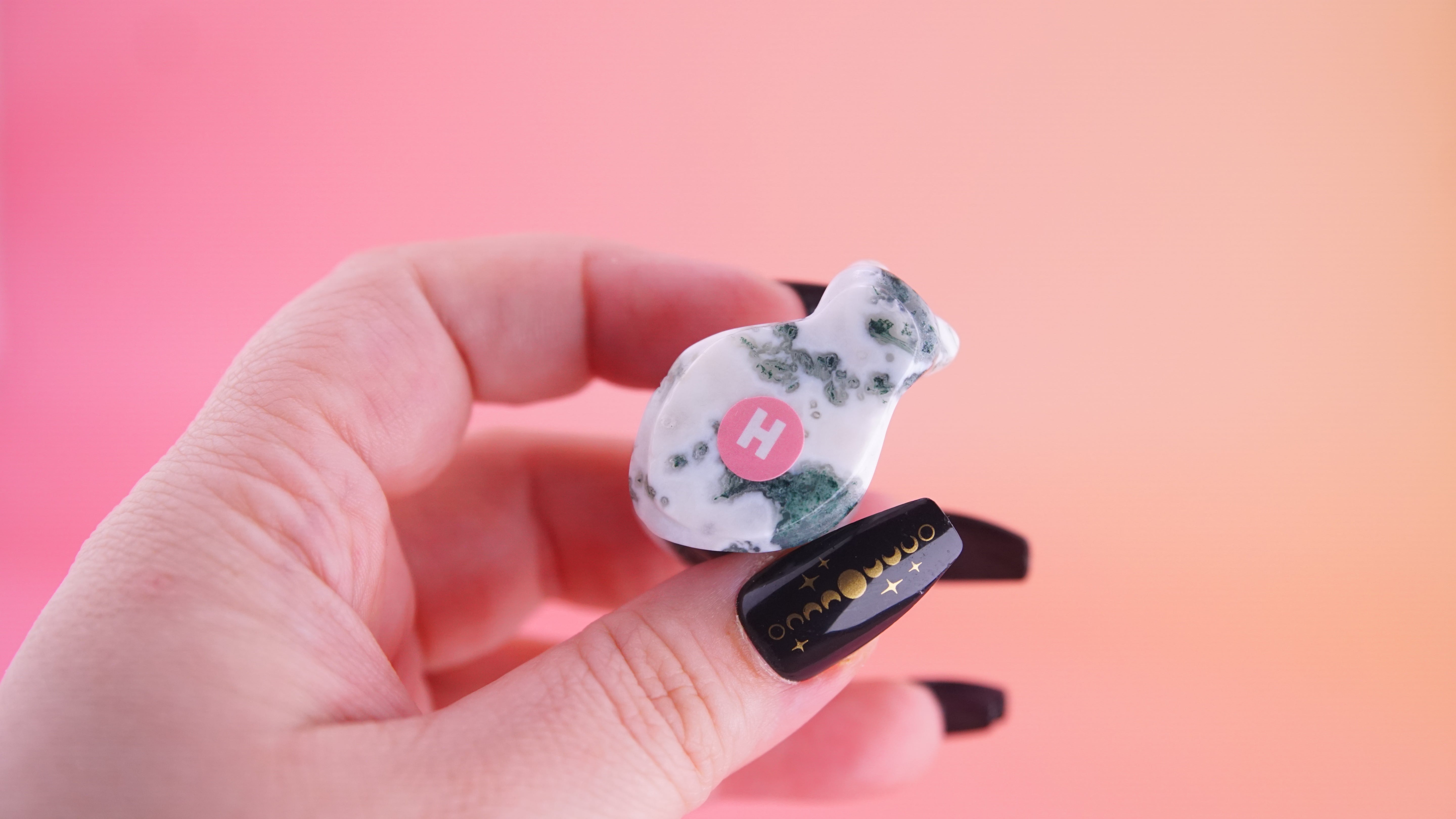 Moss Agate Mini Snail Carving | Pick Your Favorite