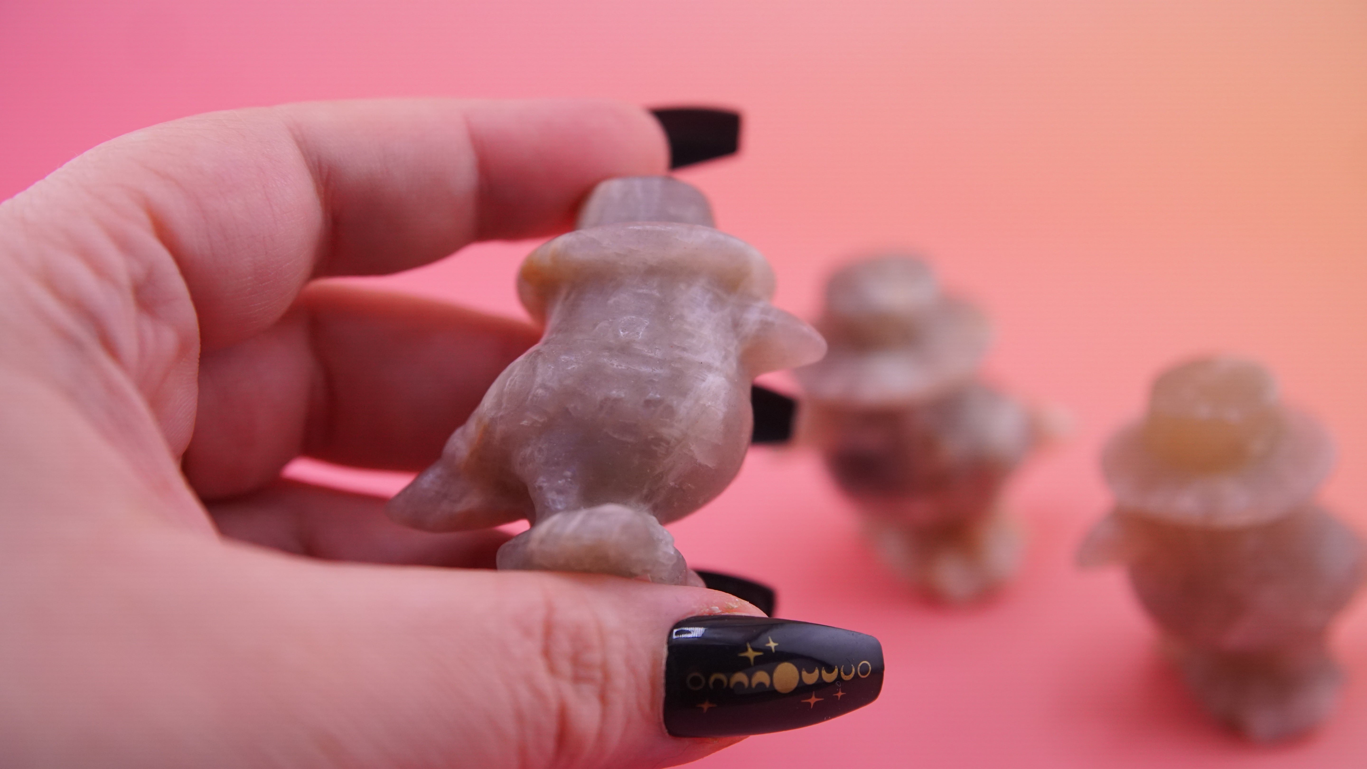 Demon Hunter Fandom Carving | Bird Carving | Moonstone