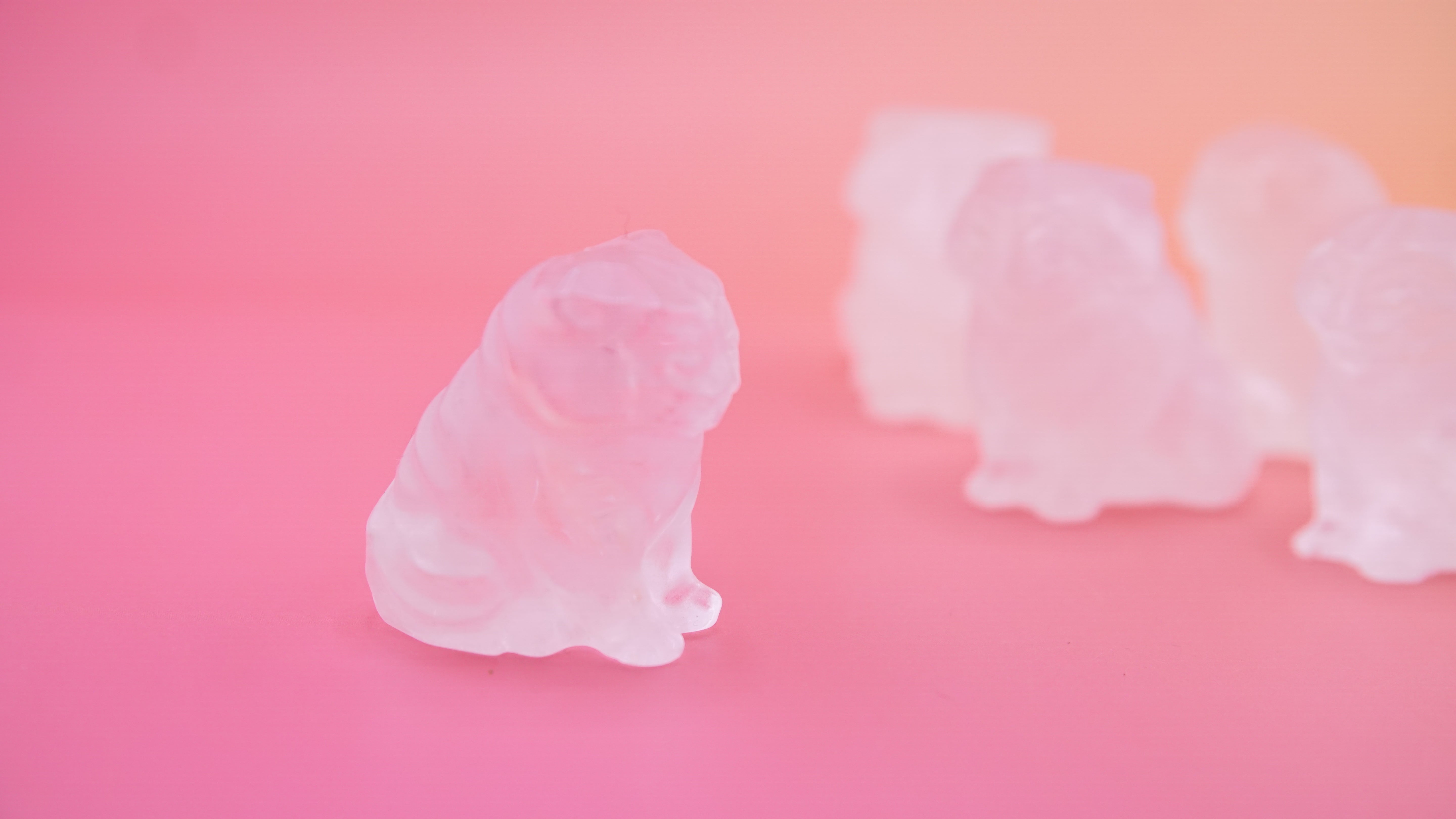Demon Hunter Fandom Carving | Tiger Carving | Clear Quartz