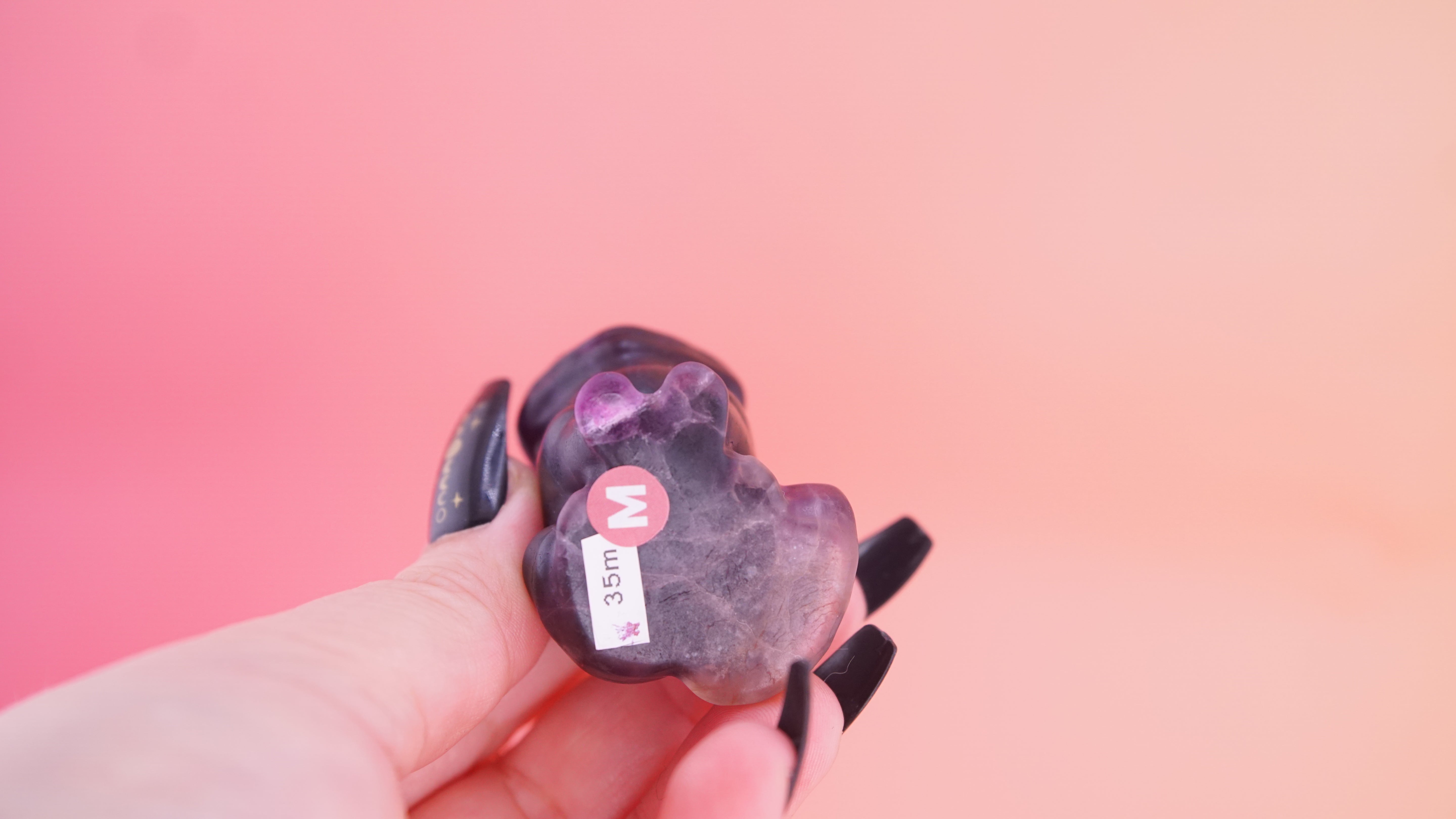 Demon Hunter Fandom Carving | Tiger Carving | Purple Fluorite
