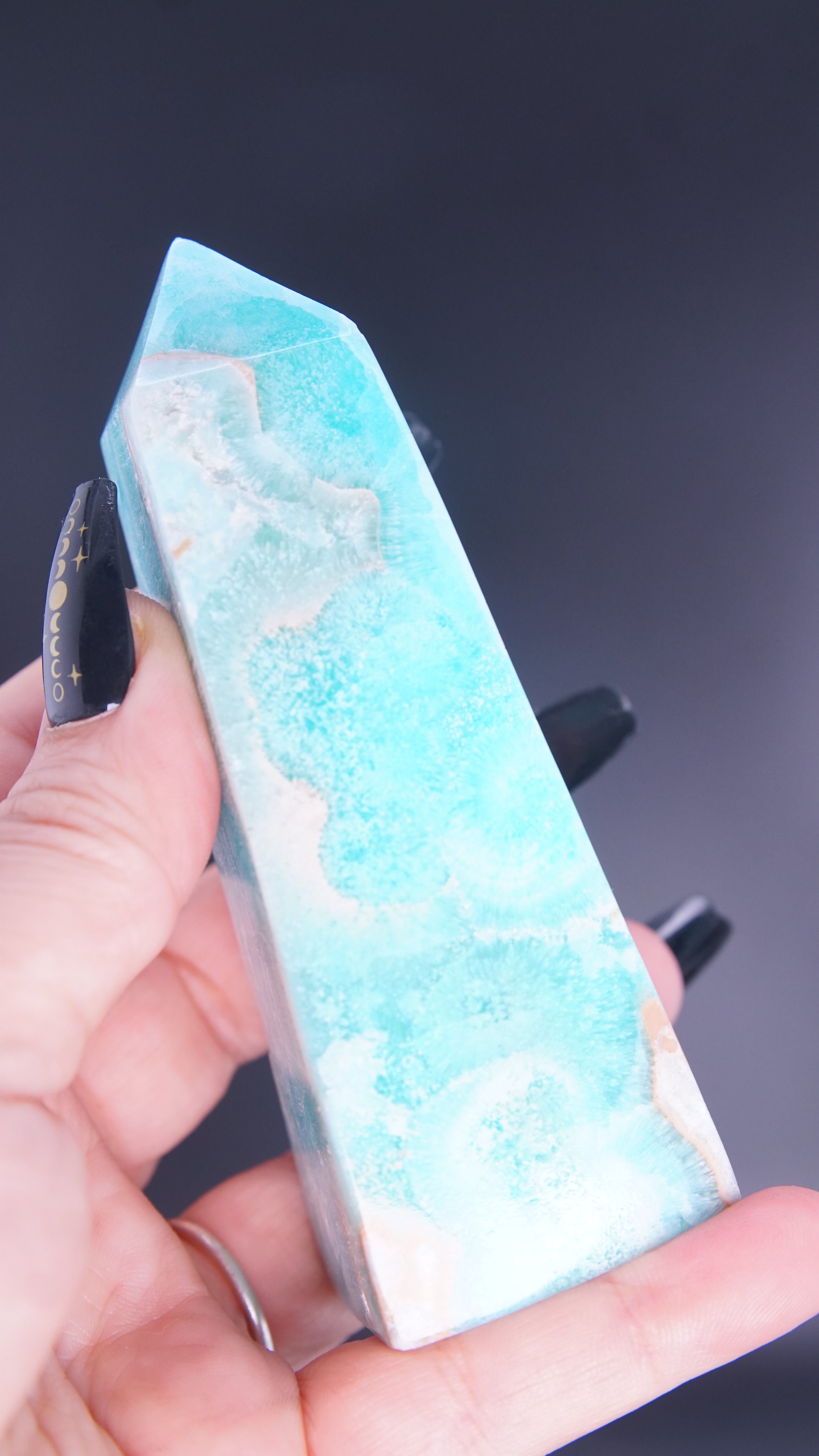 Blue Aragonite Calcite Tower From Pakistan - Pick Your Favorite