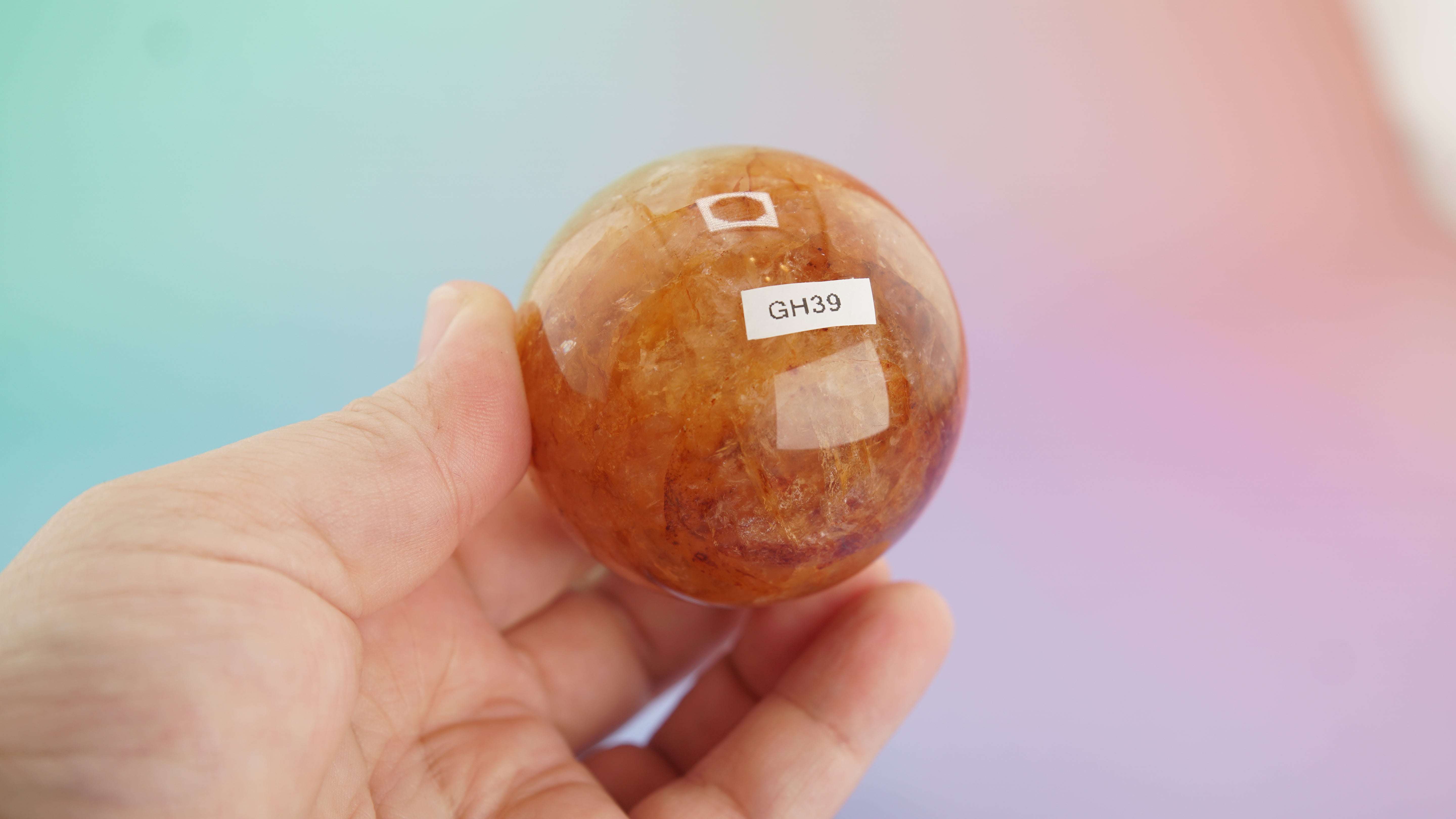 Golden Healer Sphere | Stone Carving | Pick Your Favorite