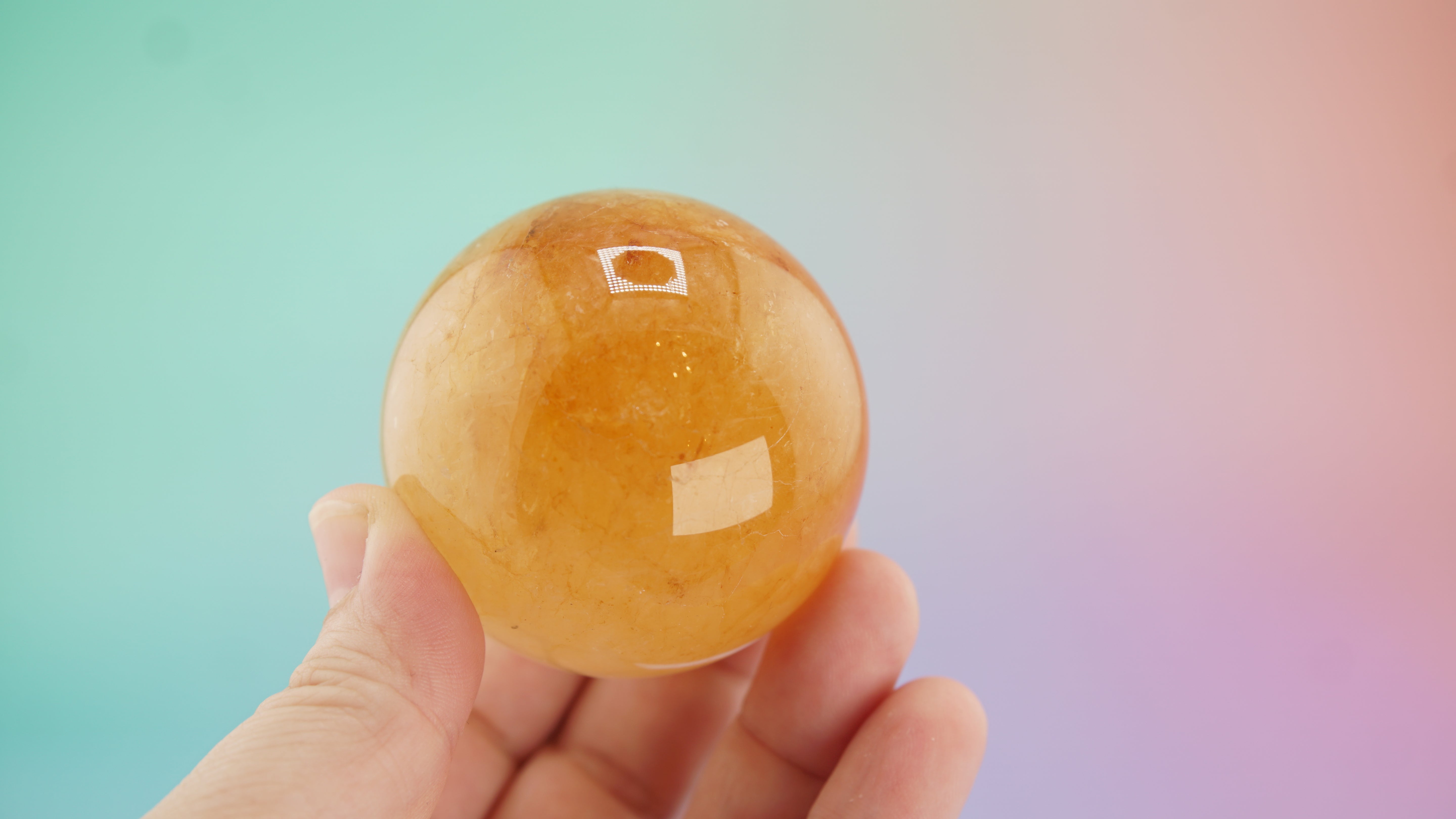 Golden Healer Sphere | Stone Carving | Pick Your Favorite