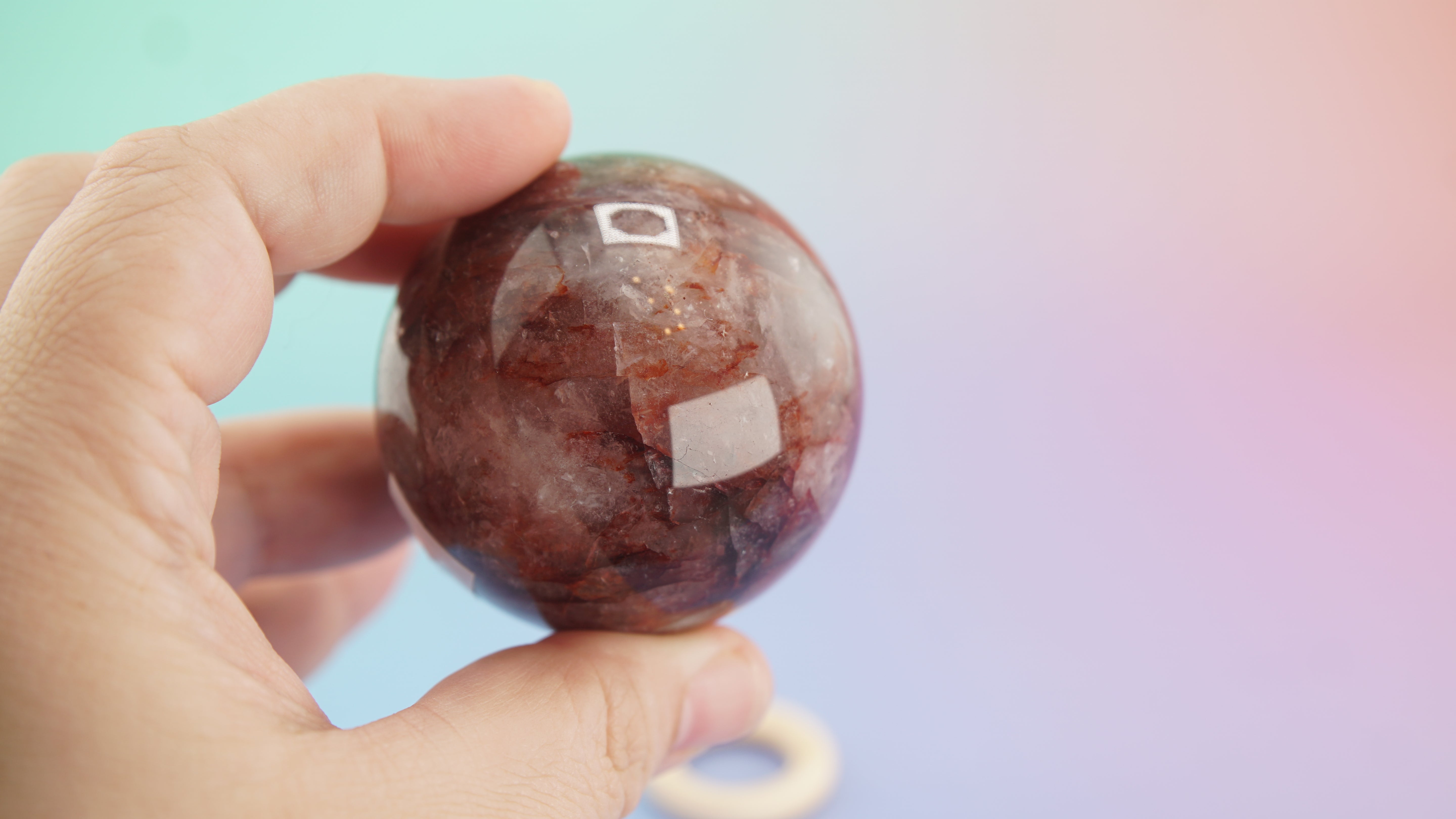 Fire Quartz Sphere | Stone Carving | Pick Your Favorite