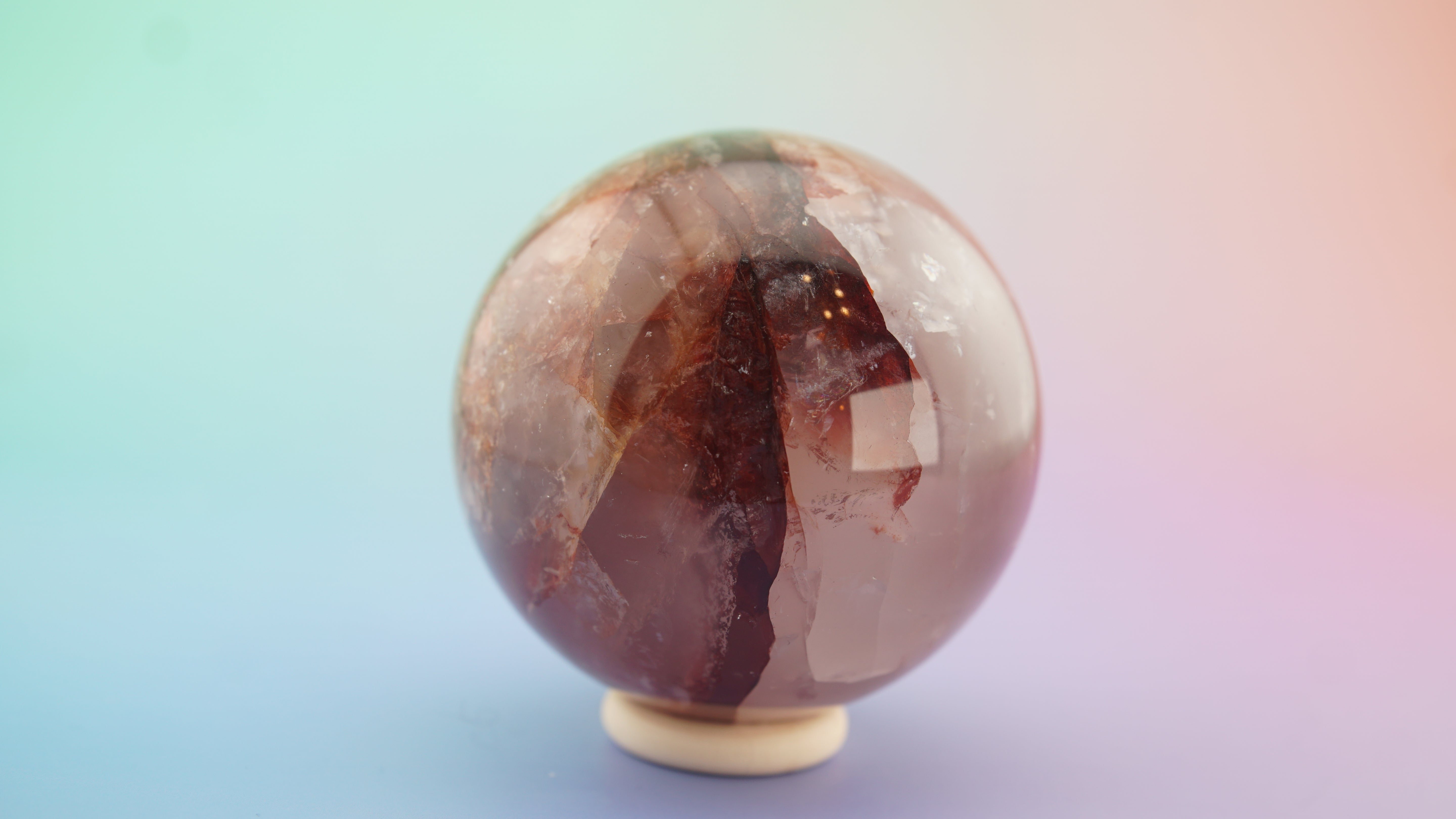 Fire Quartz Sphere | Stone Carving | Pick Your Favorite