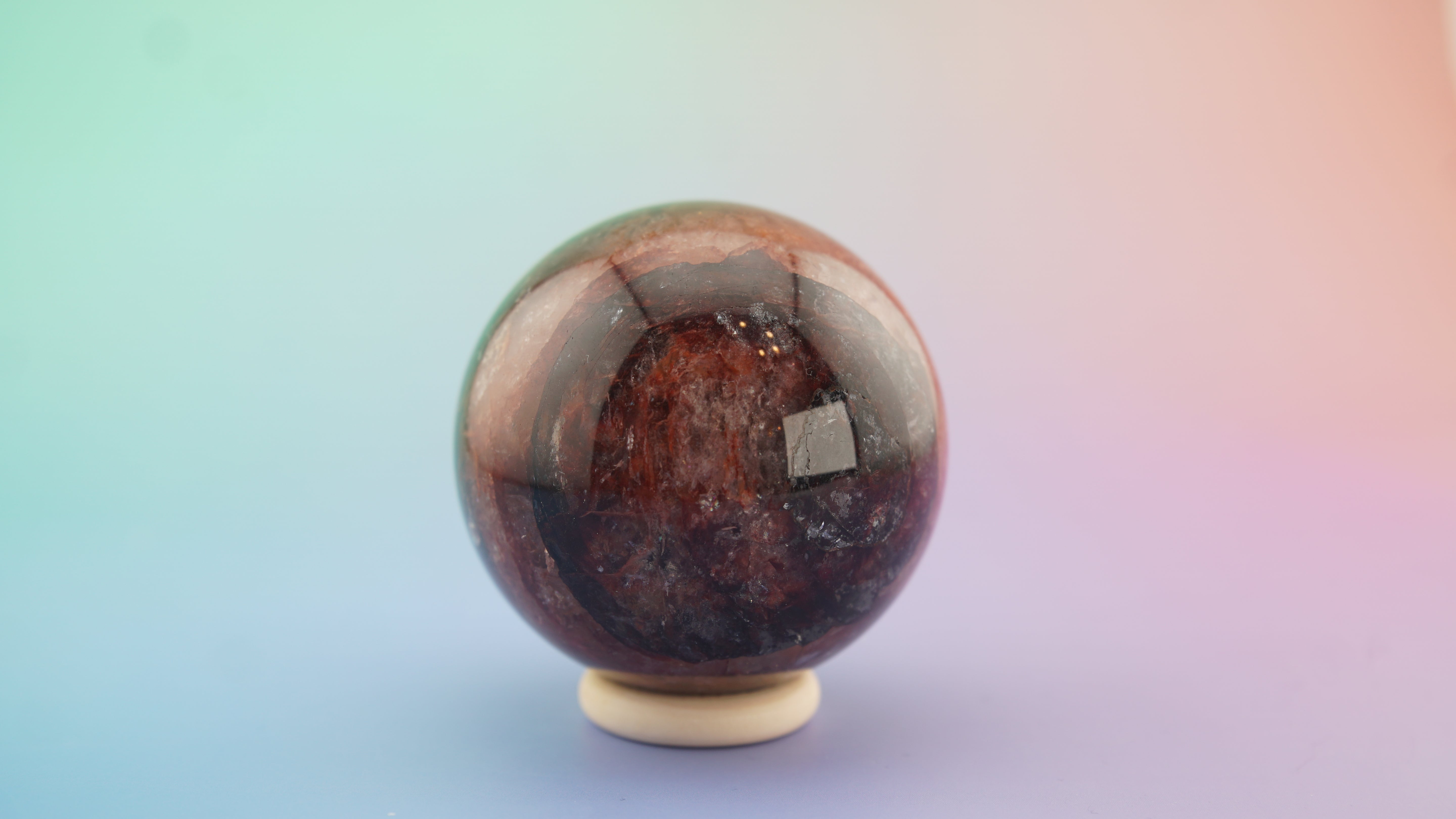 Fire Quartz Sphere | Stone Carving | Pick Your Favorite