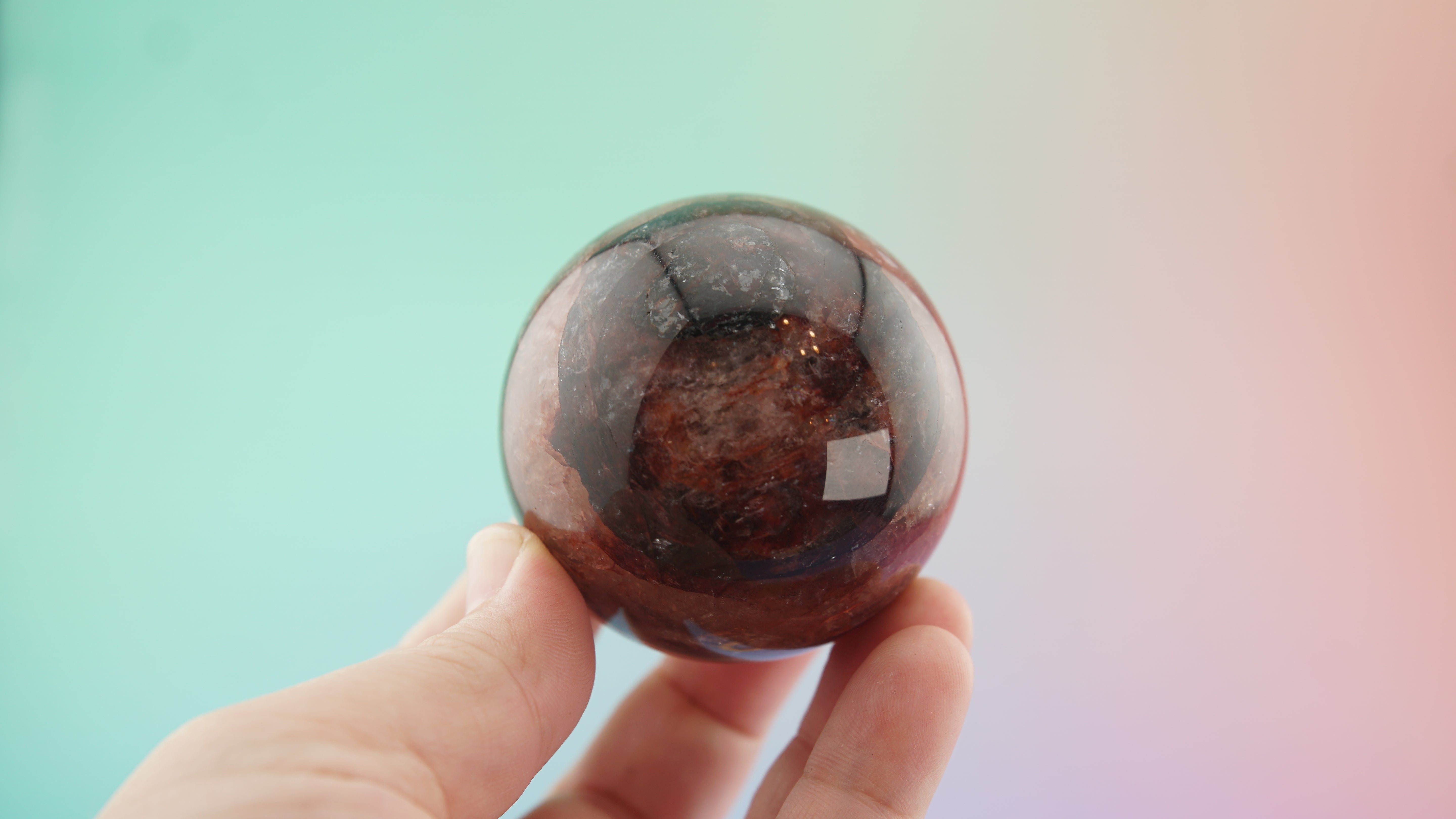 Fire Quartz Sphere | Stone Carving | Pick Your Favorite