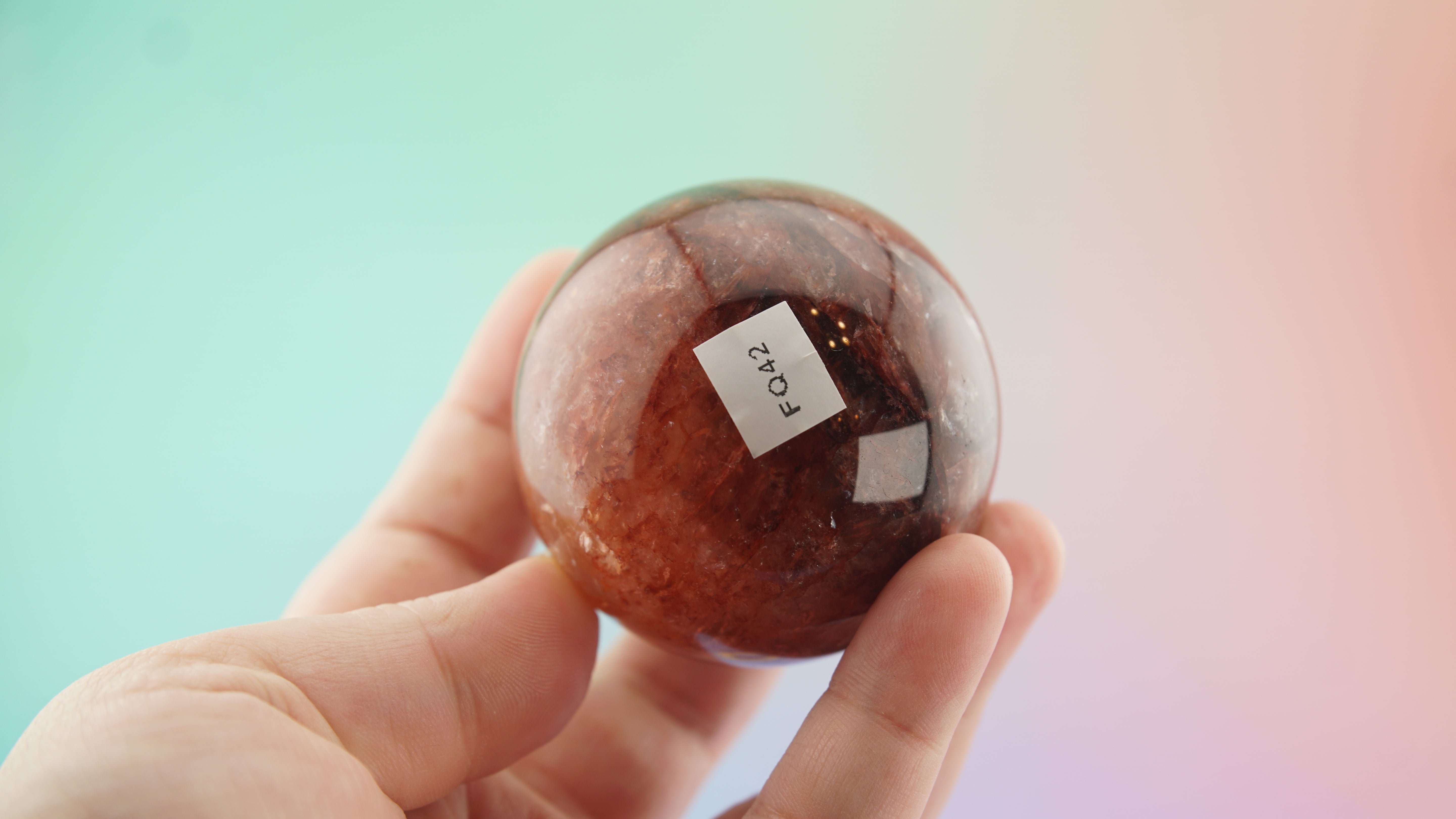 Fire Quartz Sphere | Stone Carving | Pick Your Favorite