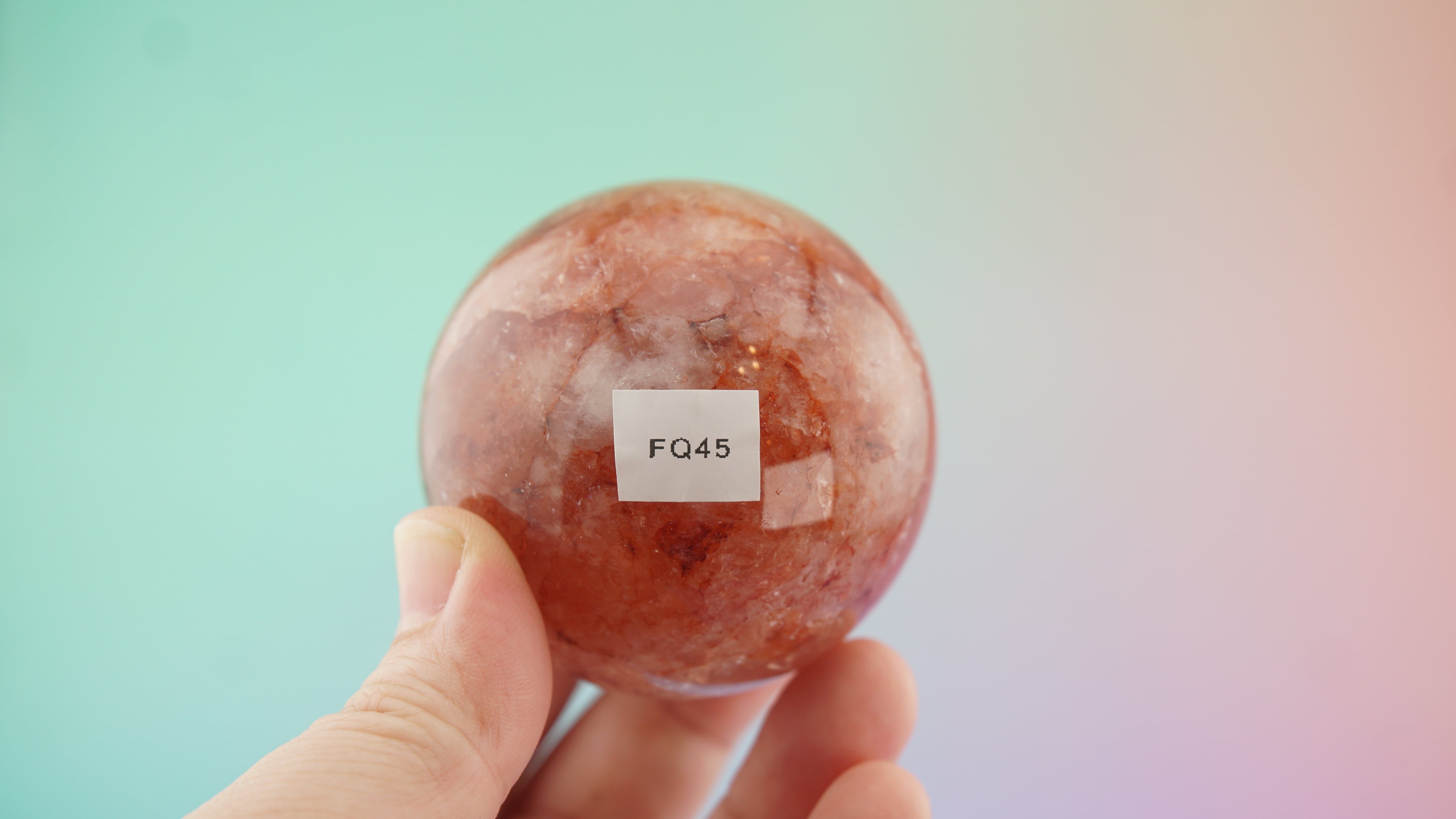 Fire Quartz Sphere | Stone Carving | Pick Your Favorite