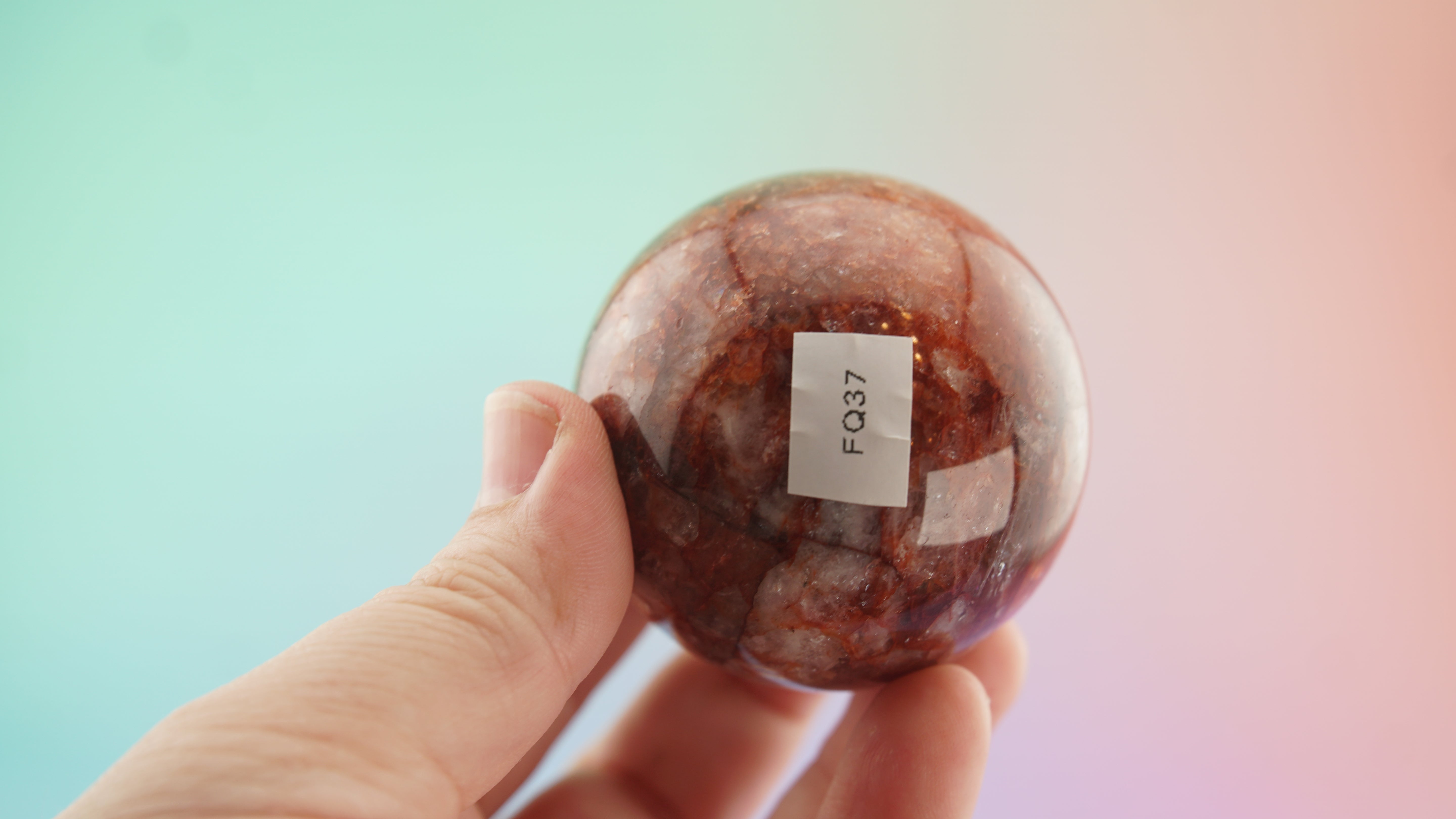 Fire Quartz Sphere | Stone Carving | Pick Your Favorite