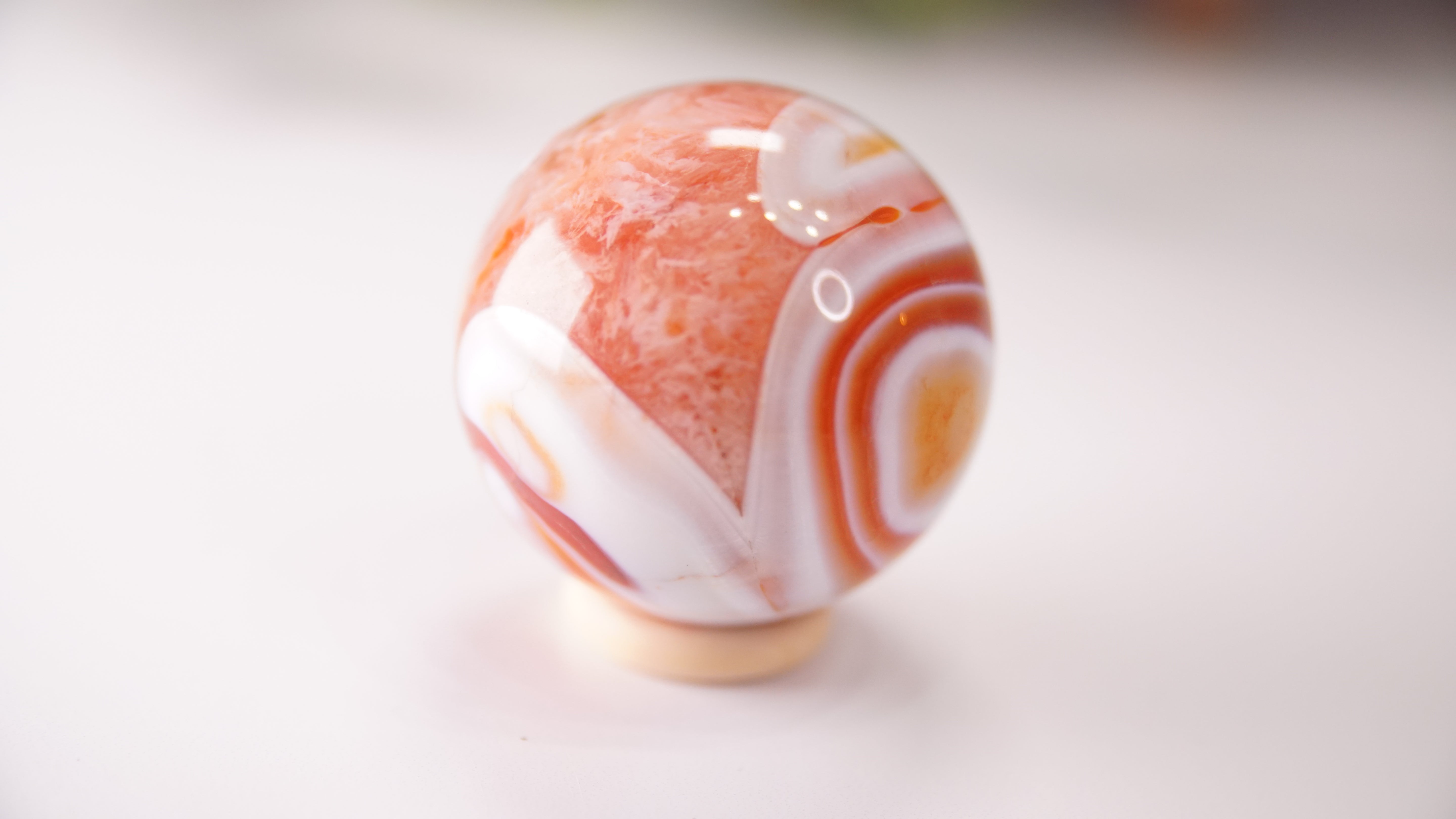 Stunning Carnelian Spheres | High Quality | US Seller (B)