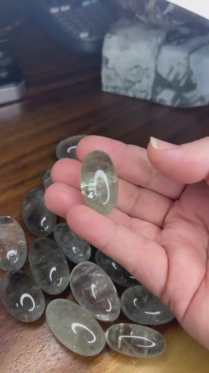Green Quartz Tumbles | High Quality Crystal | US Seller