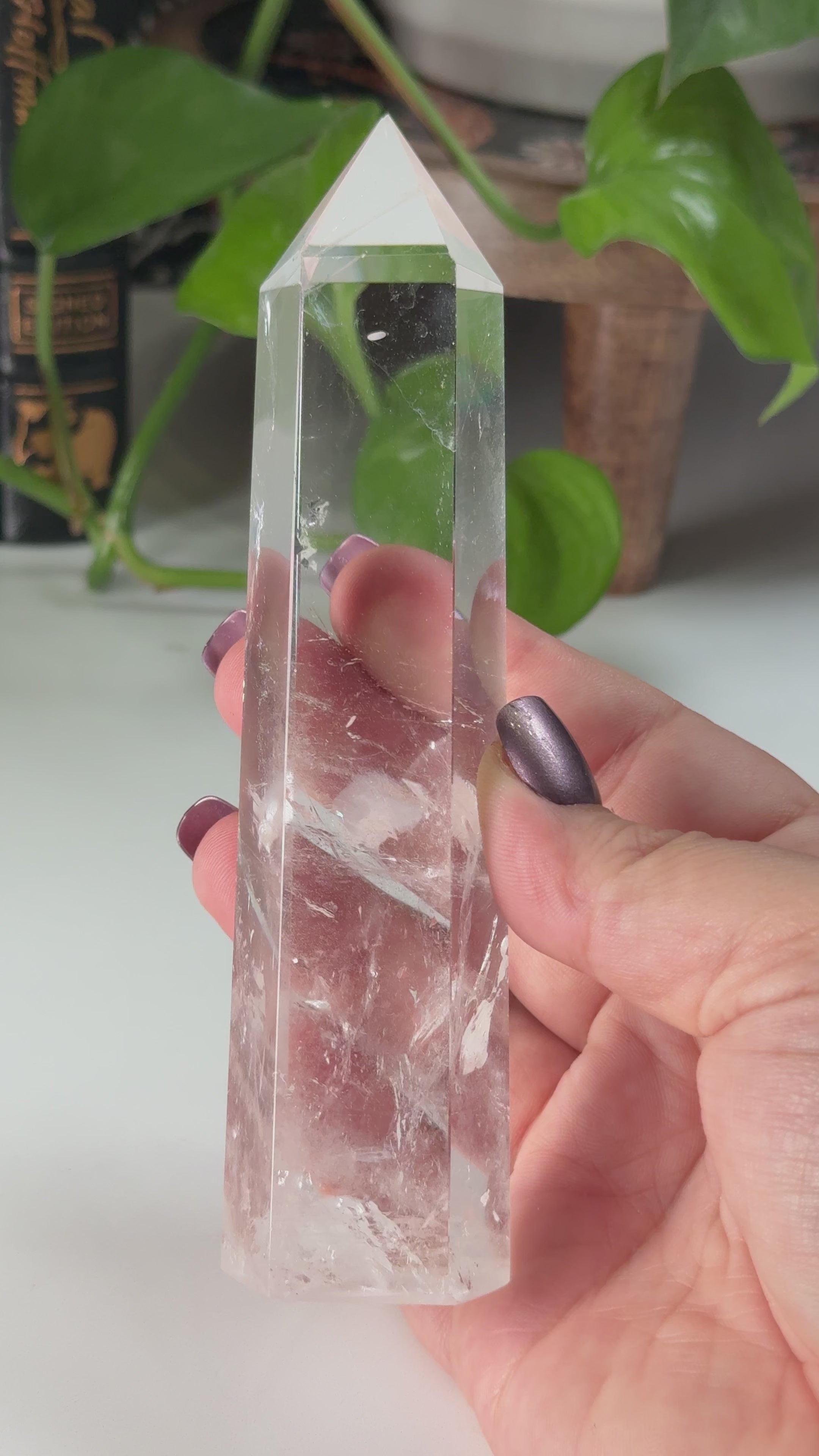 Large Chunky Rainbow Clear Quartz Towers | High Quality Quartz